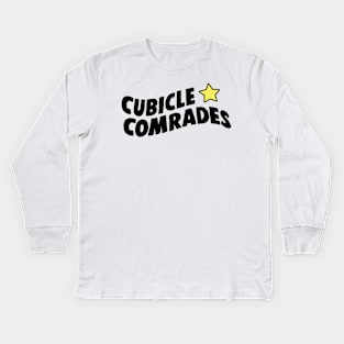 Cubicle Comrades Funny Office Gift Kids Long Sleeve T-Shirt